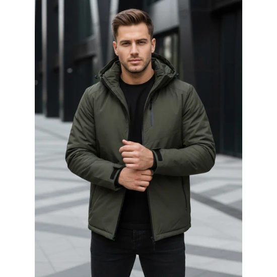 Vyriška chaki slidinėjimo striukė Falcon