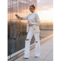 Przejściowa brązowa kurtka Mandi