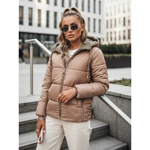Moteriška ruda/žalia dvipusė striukė Victoria Moteriškos striukės