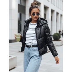Damska przejściowa kurtka Lola w kolorze czarnym