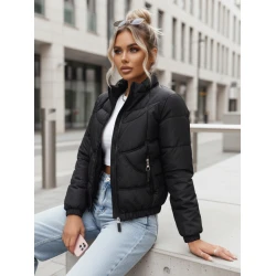 Women's transitional black jacket Elin