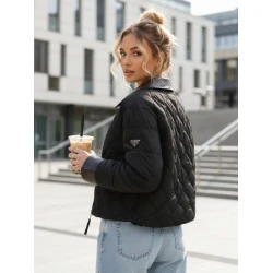 Moteriška juoda striukė Santi