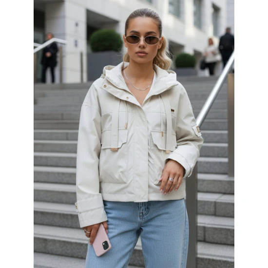 Moteriška pereinamojo sezono rusva striukė Enit Moteriškos striukės