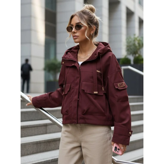 Moteriška pereinamojo sezono bordo striukė Enit Moteriškos striukės