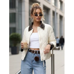 Moteriška balta striukė Santi