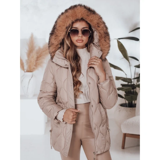 Moteriška rusva žieminė striukė Lumor