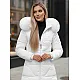 Moteriška baltos spalvos paltas Stel JS/16M9099/281Z