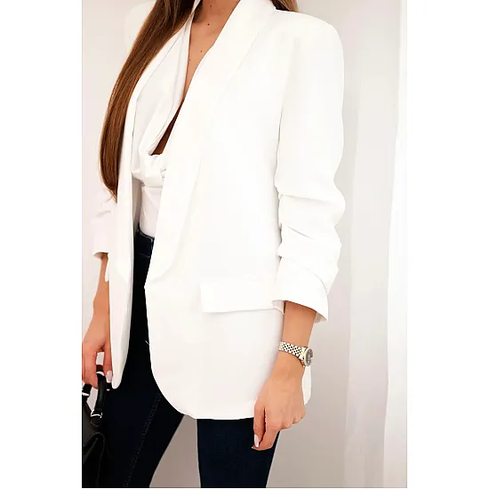 Women's white jacket Florita 23827