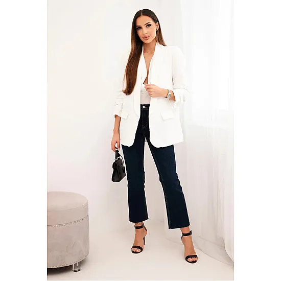 Women's white jacket Florita 23827