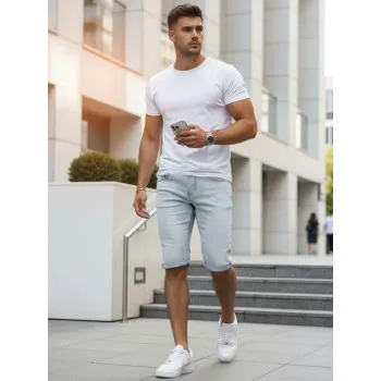 Miesten siniset Comfort-farkkushortsit