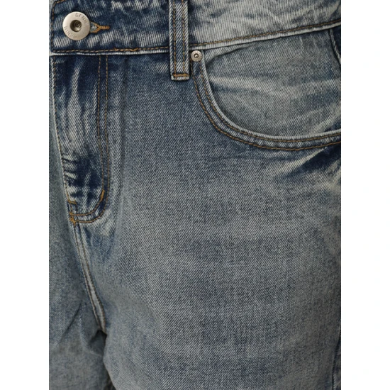 Vyriški šviesiai mėlyni džinsai Lisabon Džinsai ir Jogeriai