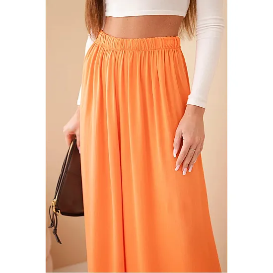 Moteriškos oranžinės kelnės Style