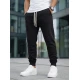 Vyriškos juodos spalvos kelnės Bold