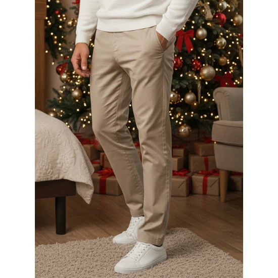 Vyriškos rusvos kelnės Noki UX4414