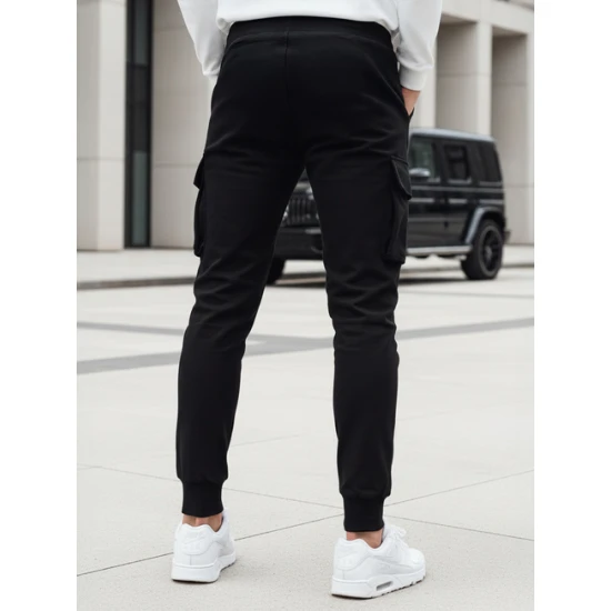 Vyriški juodos spalvos jogeriai Citytown Džinsai ir Jogeriai