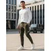 Vyriški chaki spalvos jogeriai Citytown Džinsai ir Jogeriai