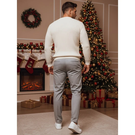 Vyriškos pilkos kelnės Rio