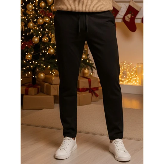 Vyriškos juodos kelnės Rio