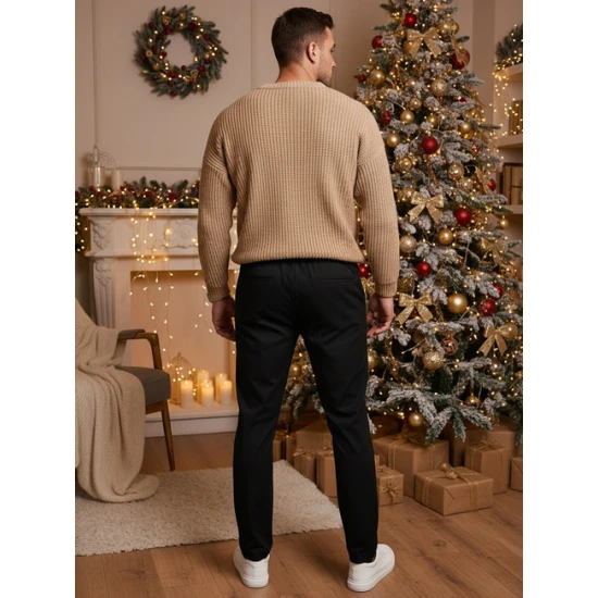 Vyriškos juodos kelnės Rio