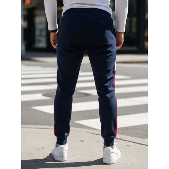 Vyriškos tamsiai mėlynos kelnės Valker Laisvalaikio kelnės