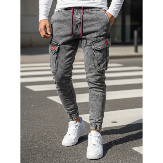 Vyriški pilki jogeriai Just Džinsai ir Jogeriai