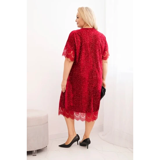 Moteriška bordo suknelė Angelo