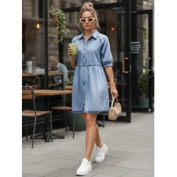 Moteriška mėlyna suknelė Sabi