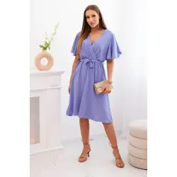 Moteriška šviesiai violetinė suknelė Orbit