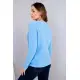 Moteriškas šviesiai mėlynas megztinis Arol