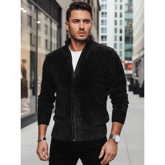 Vyrškas juodas megztinis Andri