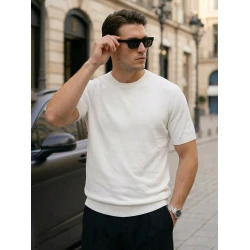 Vyriški balti marškinėliai Summer