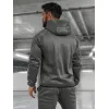 Tamsiai pilkas vyriškas komplektas Jake Sportiniai kostiumai Premium