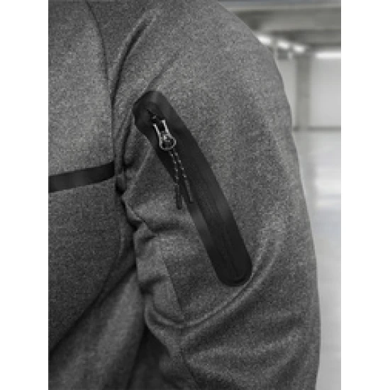 Tamsiai pilkas vyriškas komplektas Jake Sportiniai kostiumai Premium