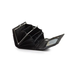 Moteriška juoda piniginė Nicol