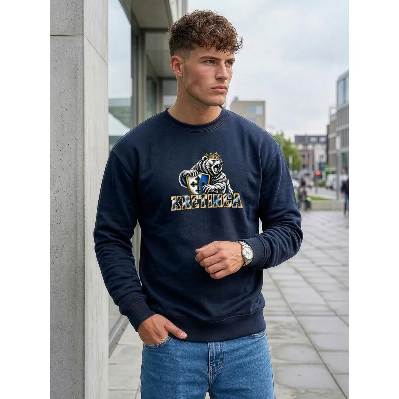 Men’s dark blue sweater, Kretinga