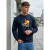 Men’s dark blue Nida sweater