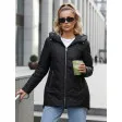 Women's quilted black jacket Almi