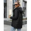 Women's quilted black jacket Almi Women's jackets