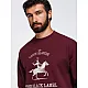Vyriškas bordo spalvos džemperis Carte