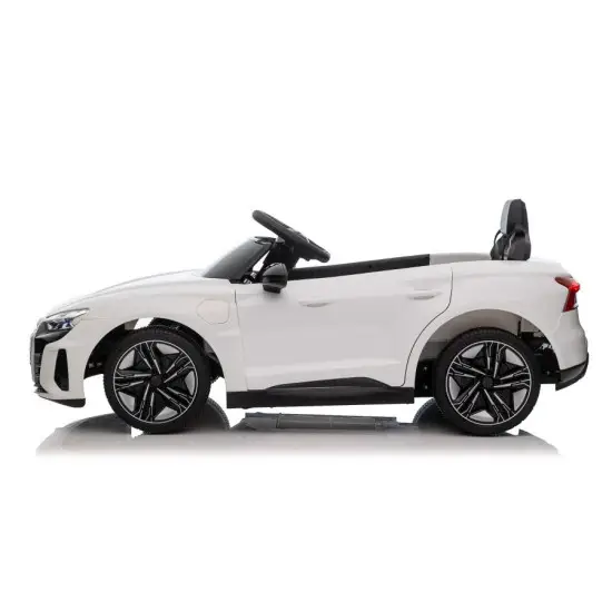 Baltas elektrinis automobilis Audi E-Tron GT QLS-6888 Elektrinės mašinėlės vaikams