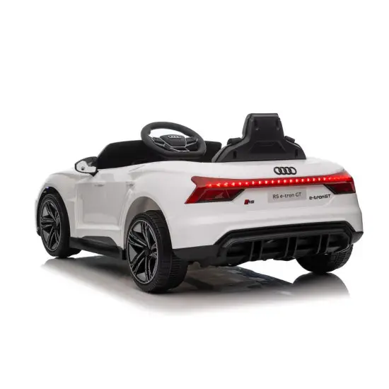 Baltas elektrinis automobilis Audi E-Tron GT QLS-6888 Elektrinės mašinėlės vaikams