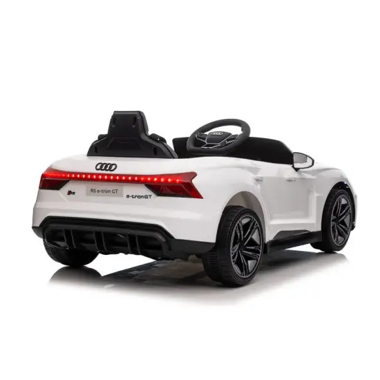 Baltas elektrinis automobilis Audi E-Tron GT QLS-6888 Elektrinės mašinėlės vaikams