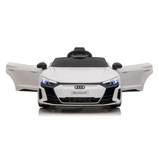 Baltas elektrinis automobilis Audi E-Tron GT QLS-6888 Elektrinės mašinėlės vaikams