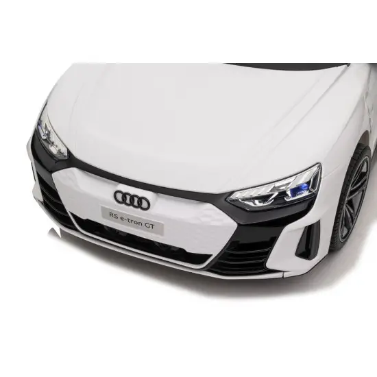 Baltas elektrinis automobilis Audi E-Tron GT QLS-6888 Elektrinės mašinėlės vaikams