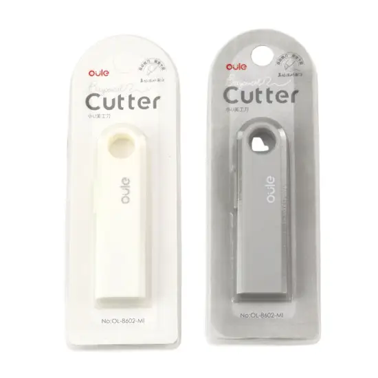 Mini Compact Retractable Cutter for Paper and Foil Mix Kanceliarinės prekės