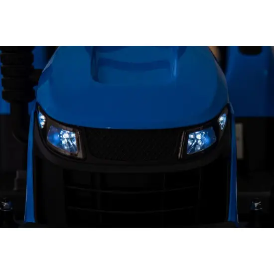 BBH-030 mėlynas akumuliatorinis traktorius