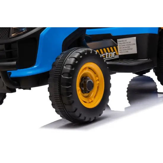 BBH-030 mėlynas akumuliatorinis traktorius