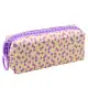 Violetinės spalvos mokyklinis penalas su undinės žvynelių raštu 21x8 cm Kanceliarinės prekės