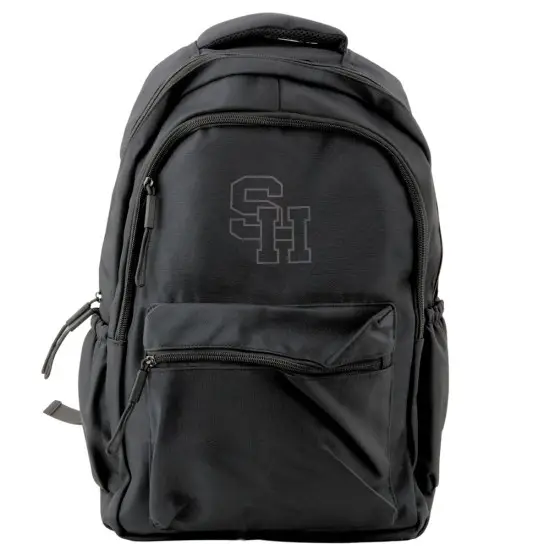 Juoda mokyklinė kuprinė 38 cm, 20 l Kuprinės