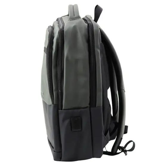 Juoda/pilka kuprinė su USB  16L 41cm Kuprinės